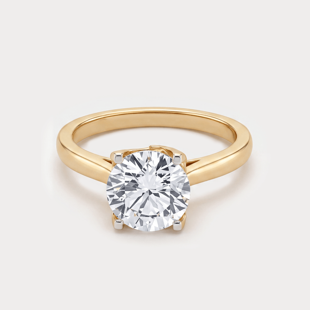 Treasured Solitaire Diamond Ring