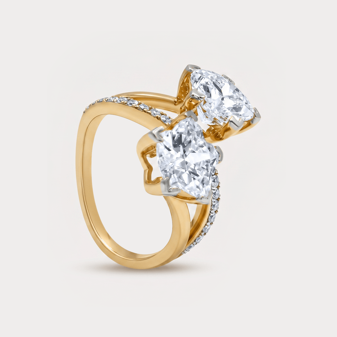 The Aukera Orchid Splendente Solitaire Ring Diamond