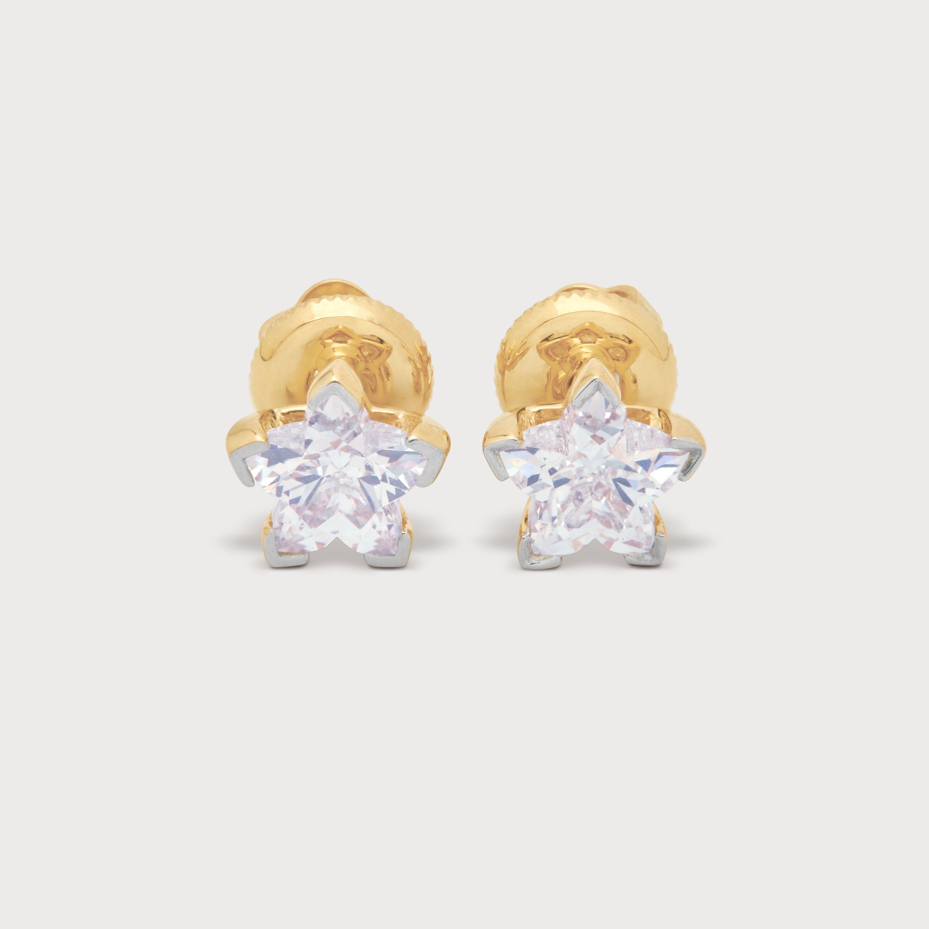 Orchid Diamond Studs