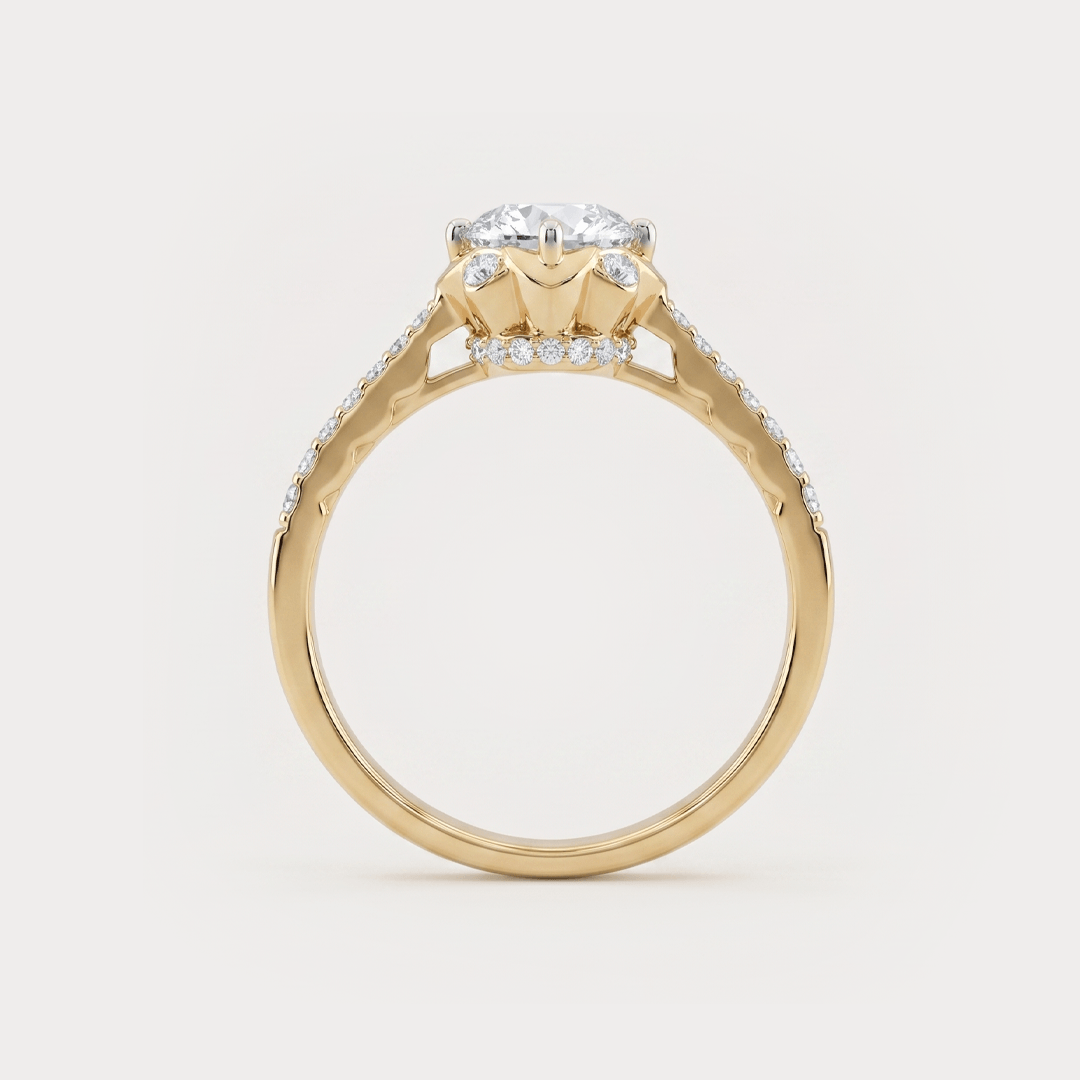 Summit Extra Brilliant Solitaire Diamond Ring