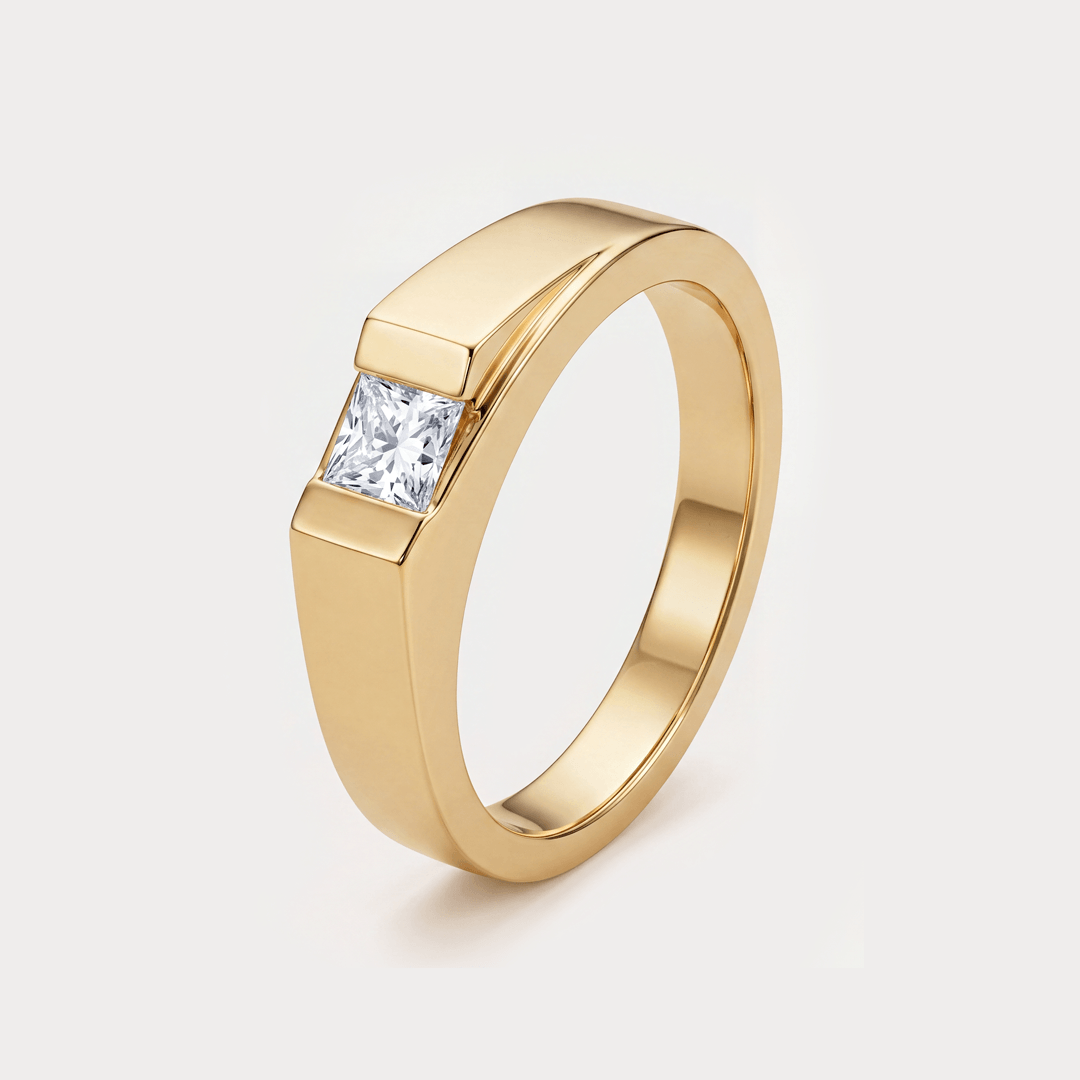 Sovereign Diamond Men's Ring
