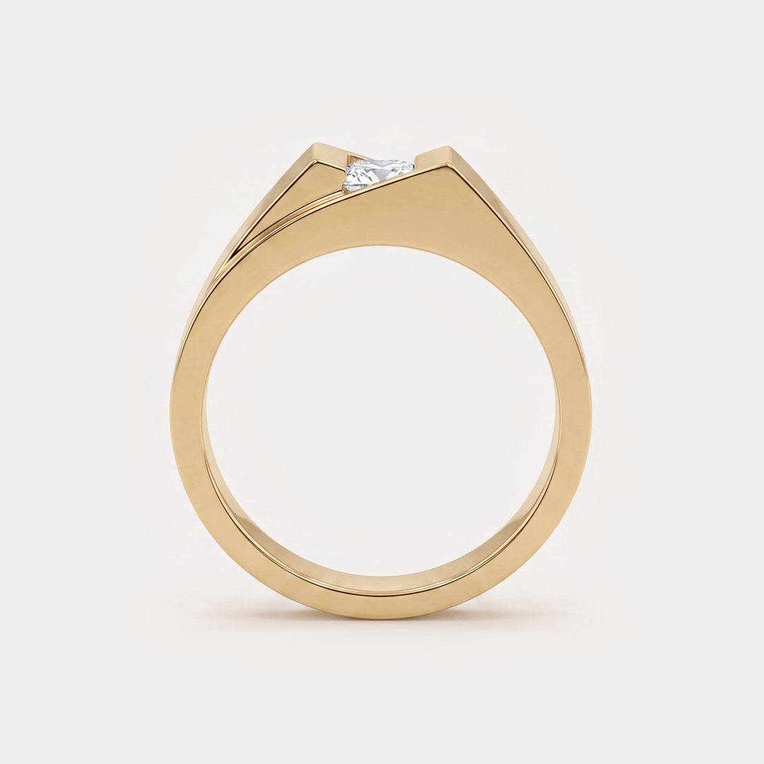 Sovereign Diamond Men's Ring