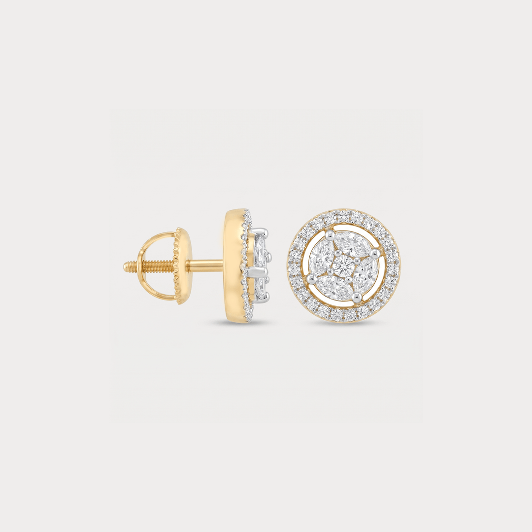 Regal Spark Diamond Earrings