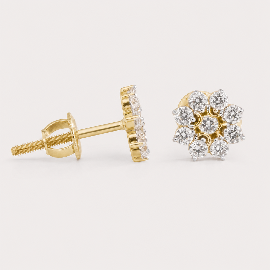 Flora Diamond Earrings
