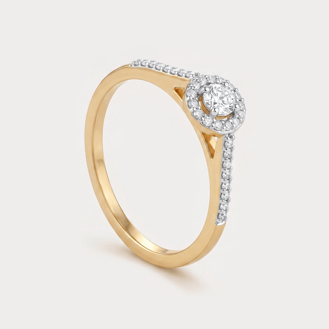 Featherlight Light Weight Diamond Ring