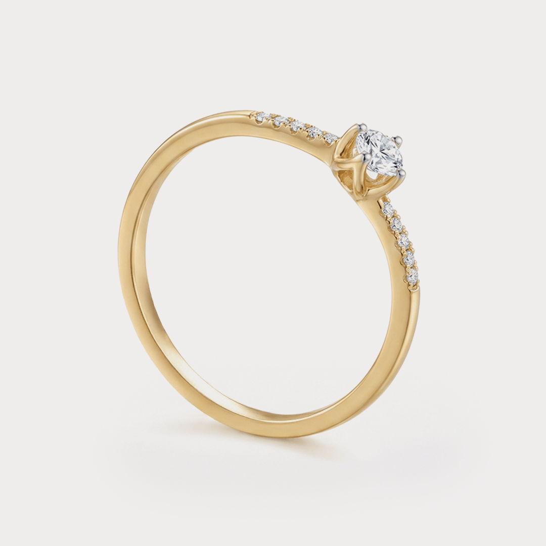 Perla Diamond Ring