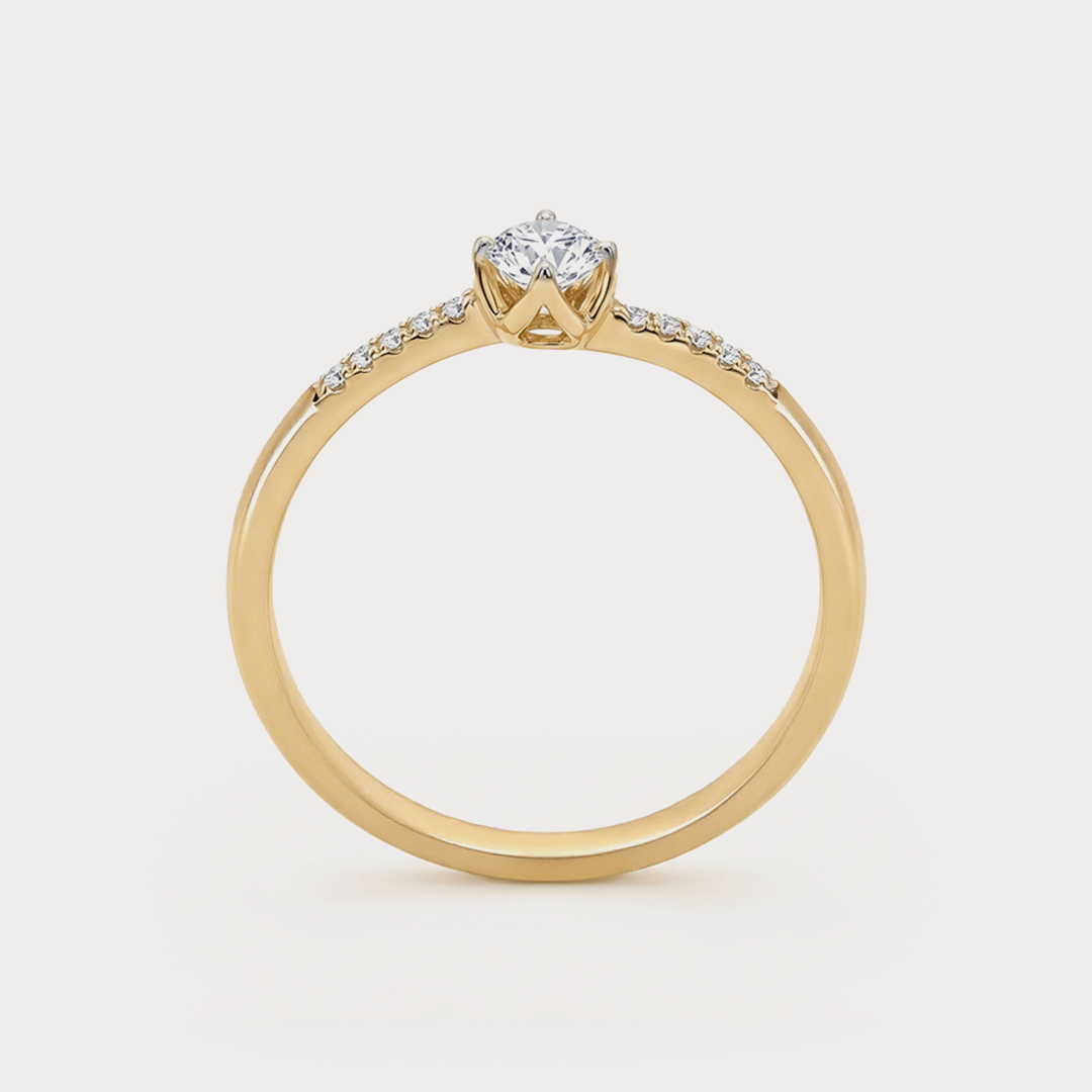Perla Diamond Ring