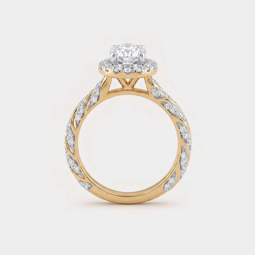 Précieux Solitaire Diamond Ring
