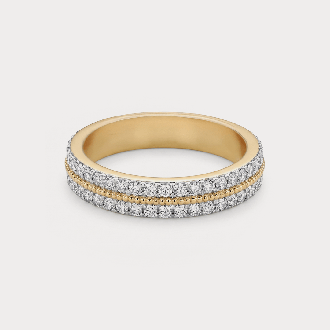Circle Diamond Ring