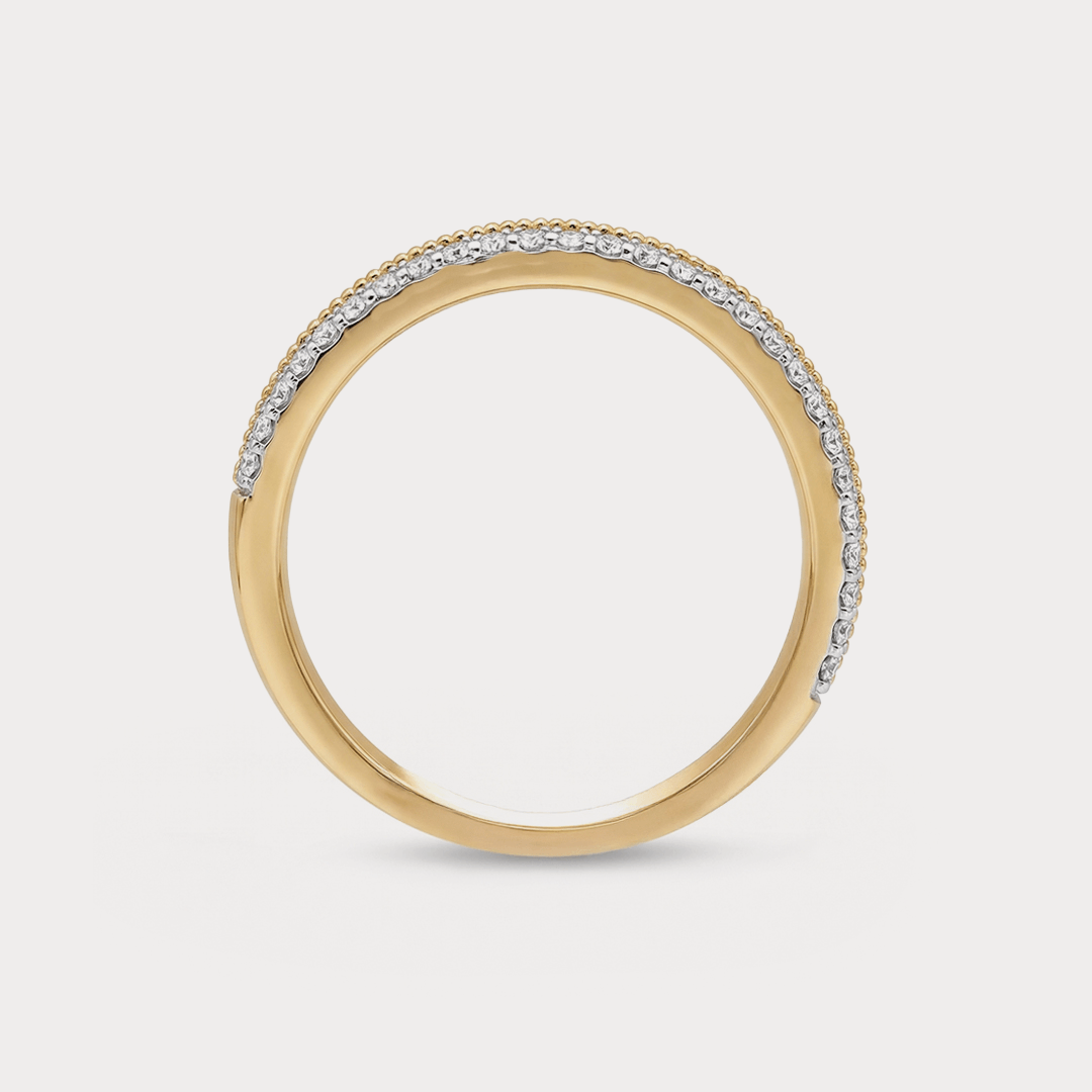 Circle Diamond Ring
