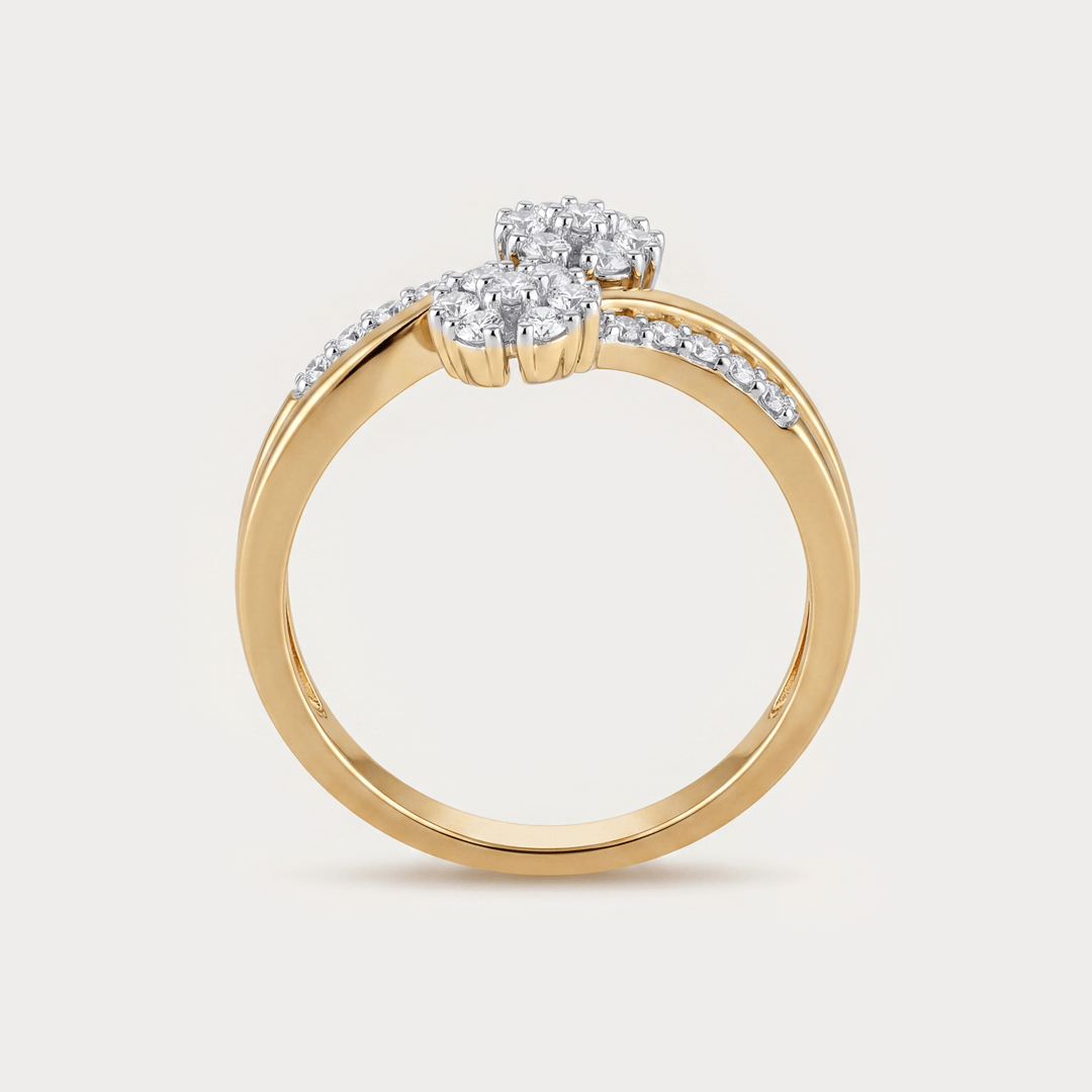 Prairie Floral Nakshatra Diamond Ring