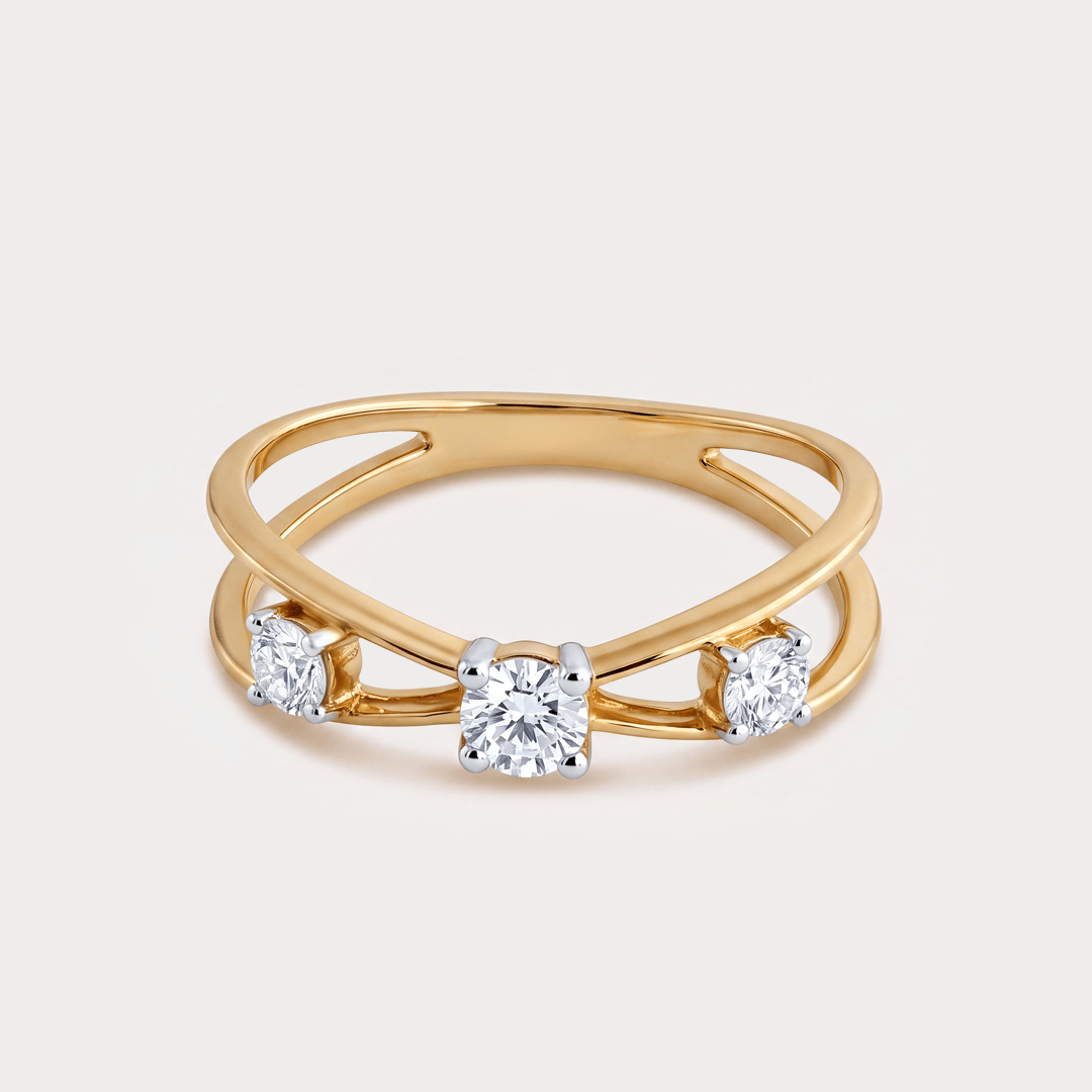 Gossamer Light Weight Diamond Ring