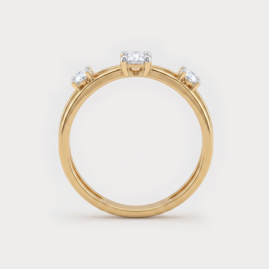 Gossamer Light Weight Diamond Ring