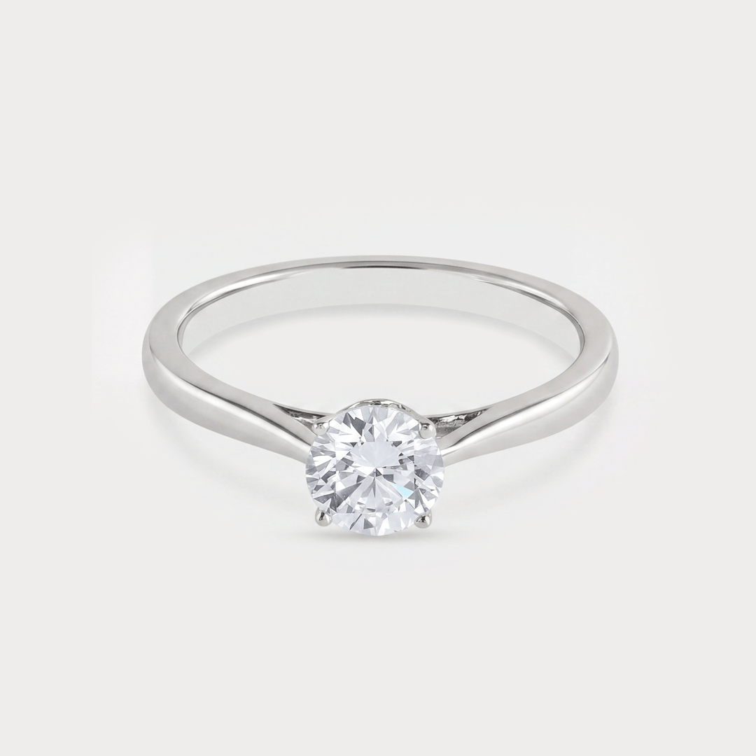 Brume Mini-Solitaire Diamond Ring