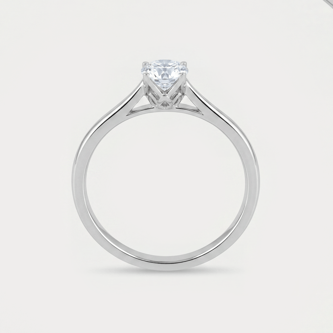Brume Mini-Solitaire Diamond Ring