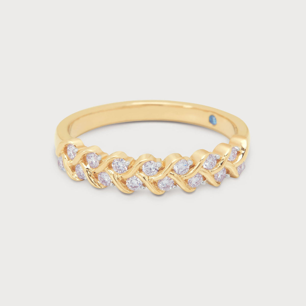 Helix Diamond Ring