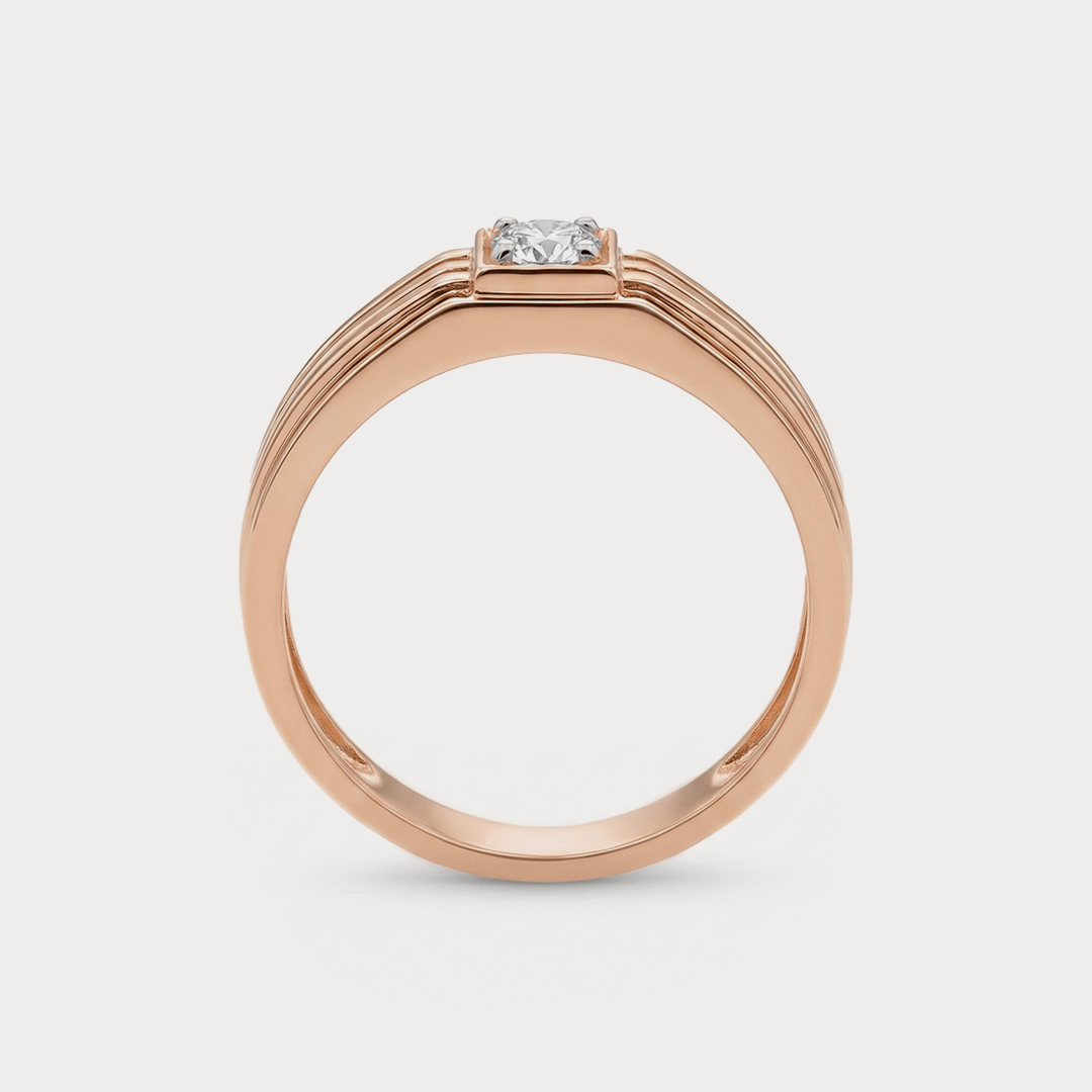 Basalt Diamond Ring