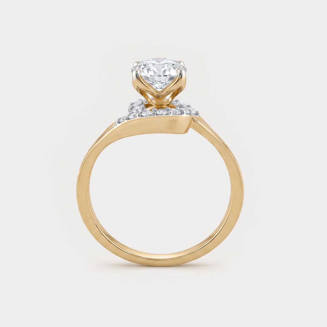 Lustro Extra Brilliant Solitaire Diamond Ring