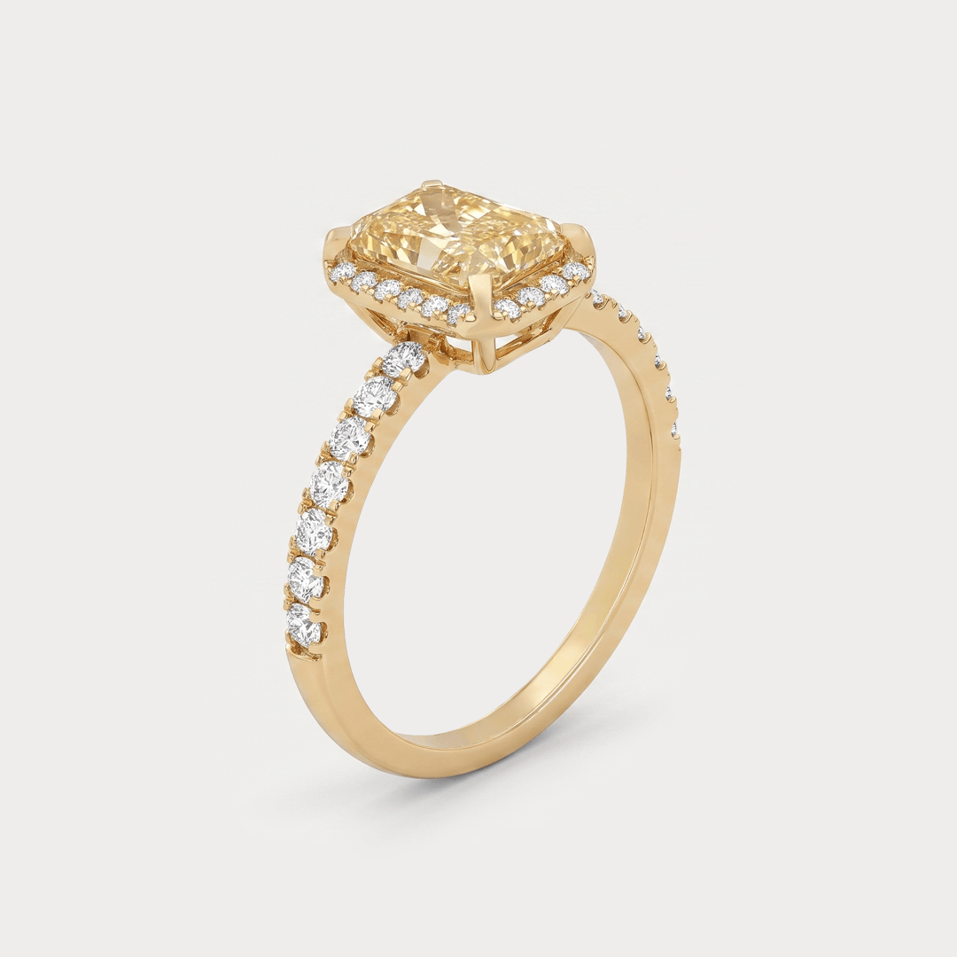 Dove Solitaire Diamond Ring