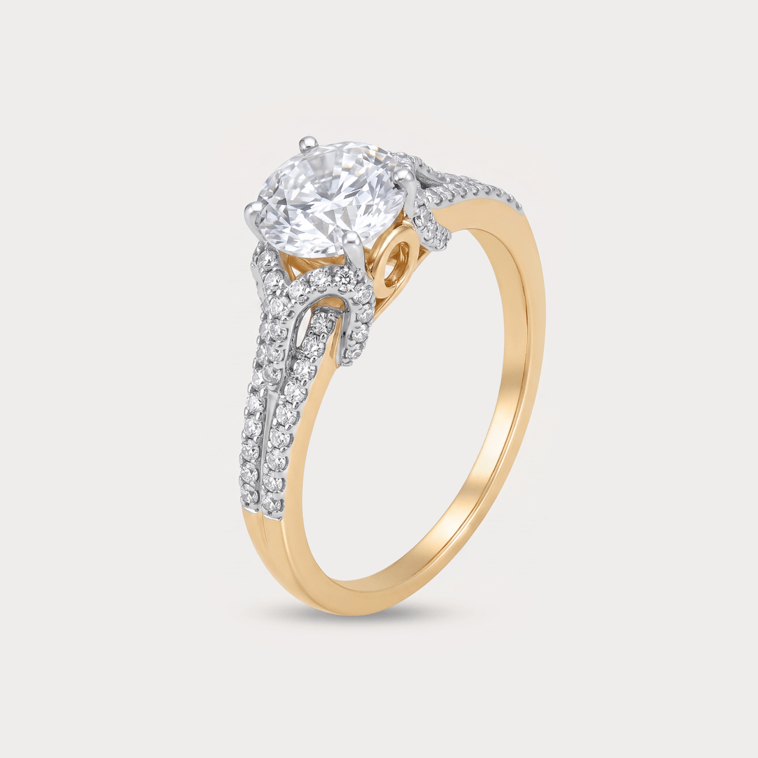 Lark Solitaire Diamond Ring