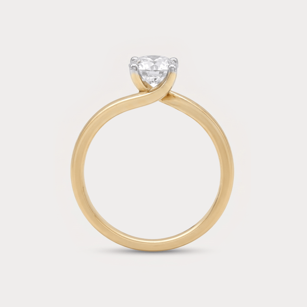 Sonnet Solitaire Diamond Ring