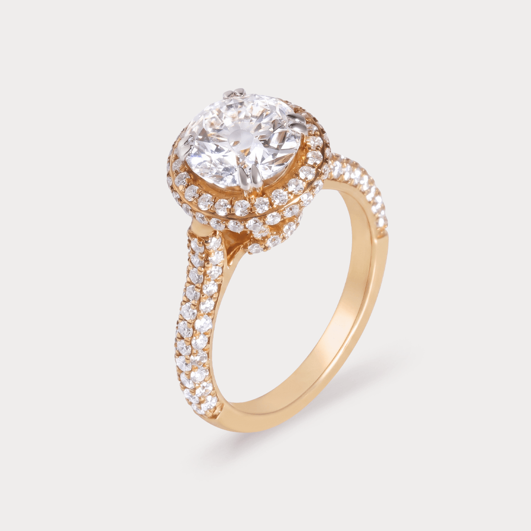 Chorus Solitaire Diamond Ring