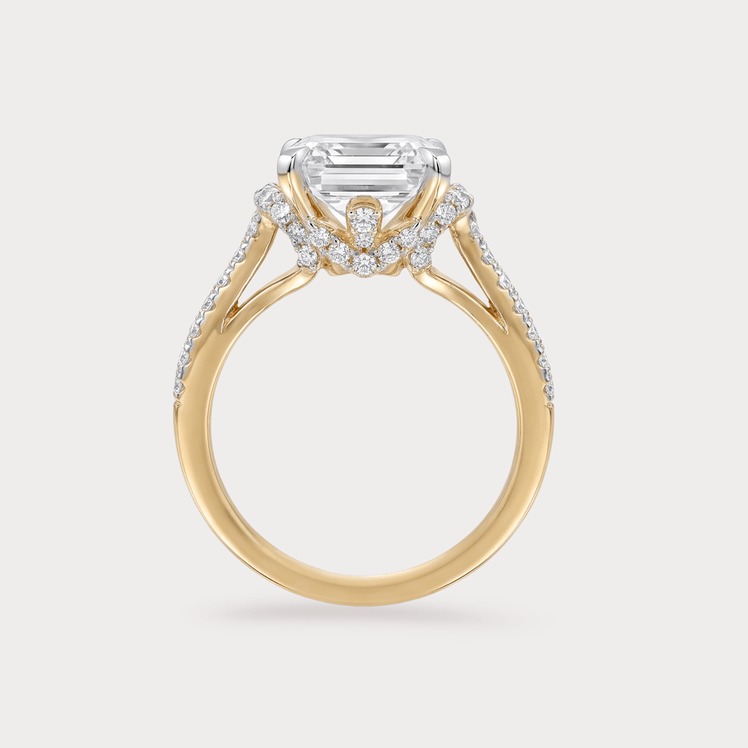 Luxe Blanc Diamond Cocktail Ring