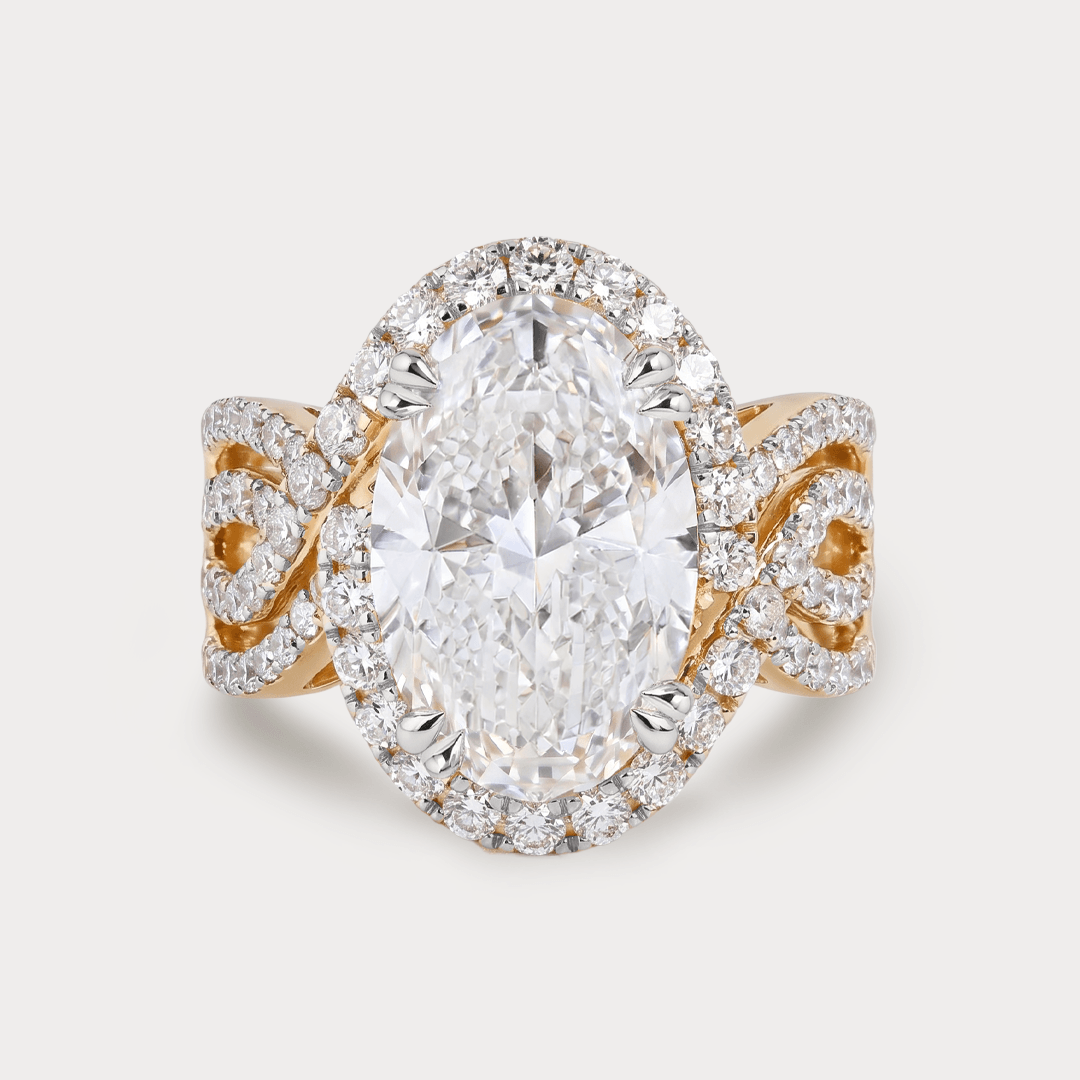 Golden Vow Blanc Diamond Cocktail Ring