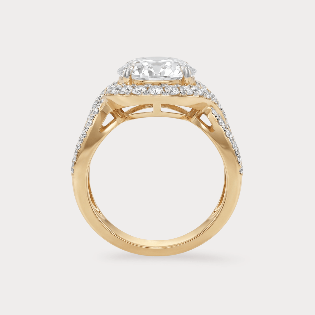 Golden Vow Blanc Diamond Cocktail Ring