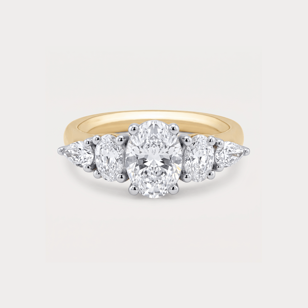 Clair de Lune Solitaire Diamond Ring