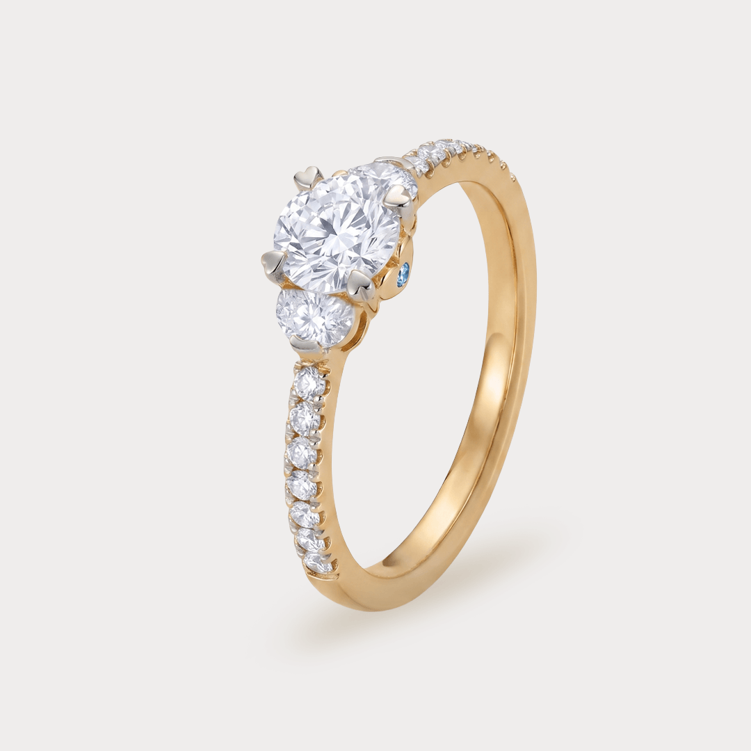 Ardour Solitaire Diamond Bridal Ring