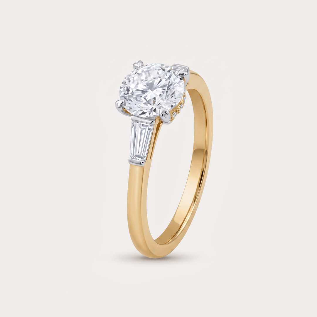 Dévotion Solitaire Diamond Bridal Ring
