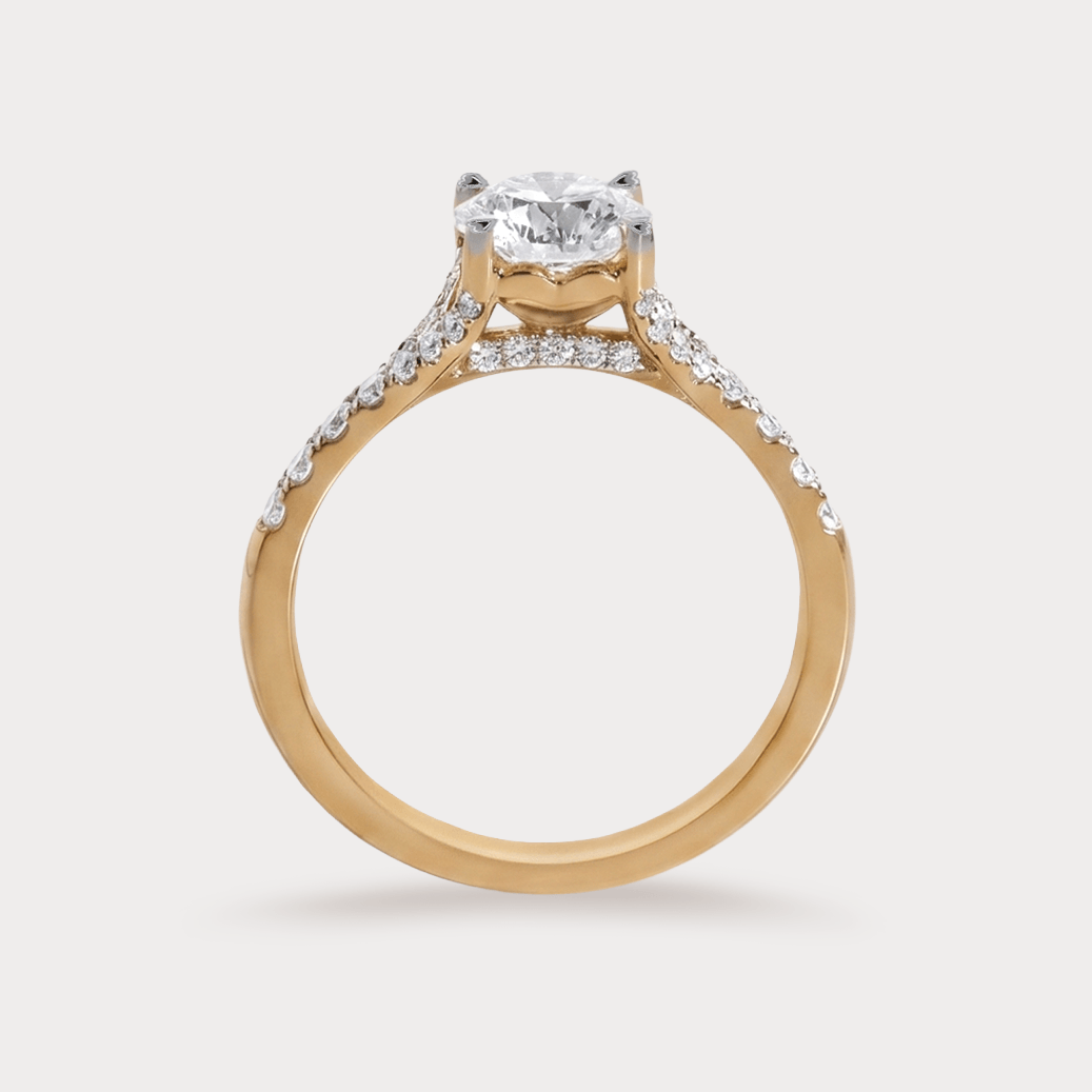 Euphoria Solitaire Diamond Bridal Ring