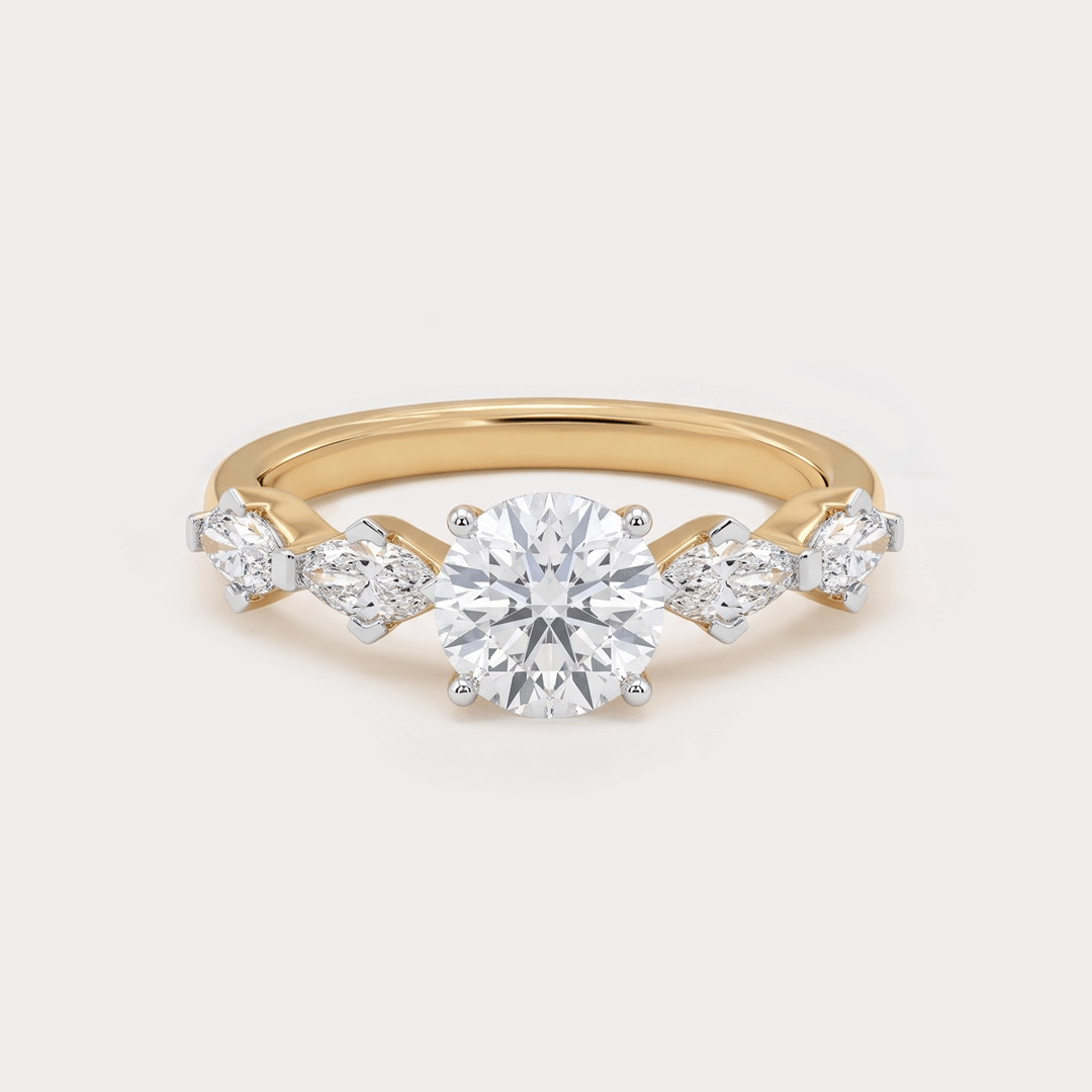 Précieuse Solitaire Diamond Bridal Ring