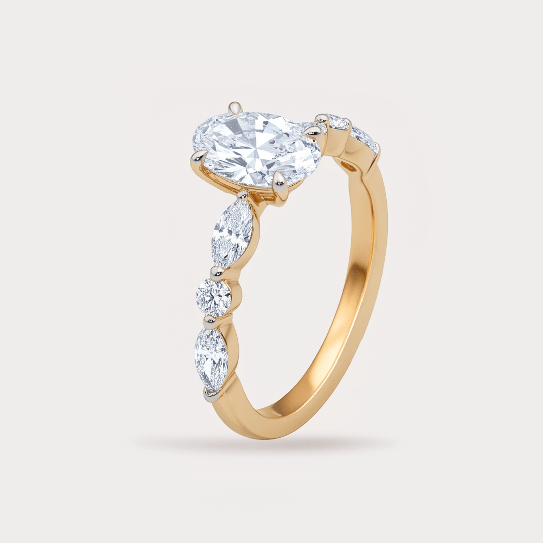 Ardenza Solitaire Diamond Bridal Ring