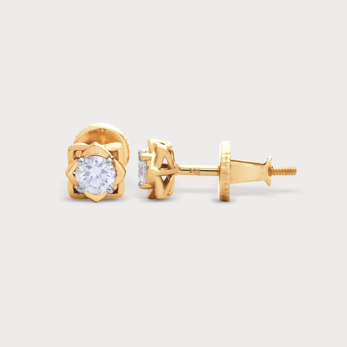 Mercury Diamond Studs