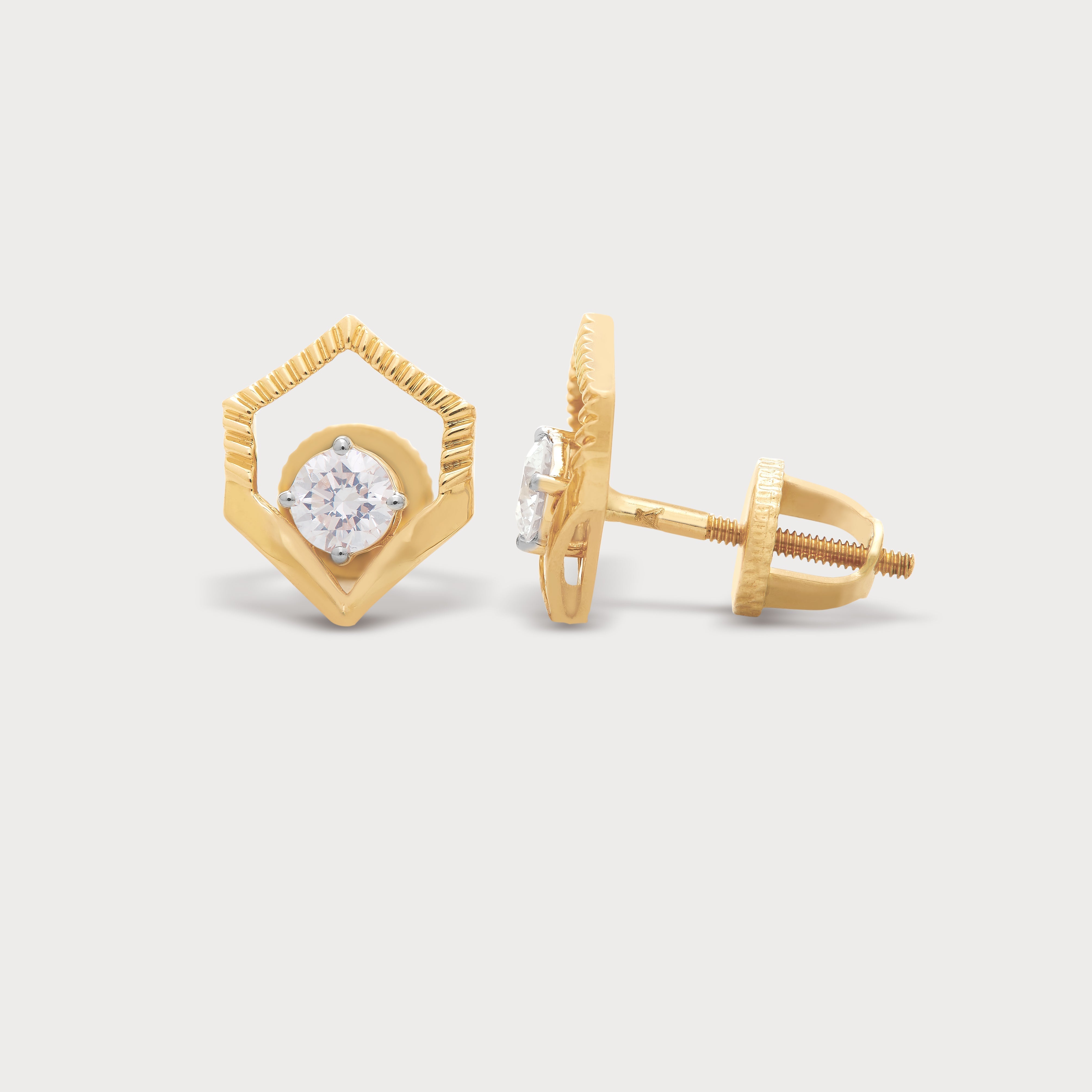 Archway Diamond Studs