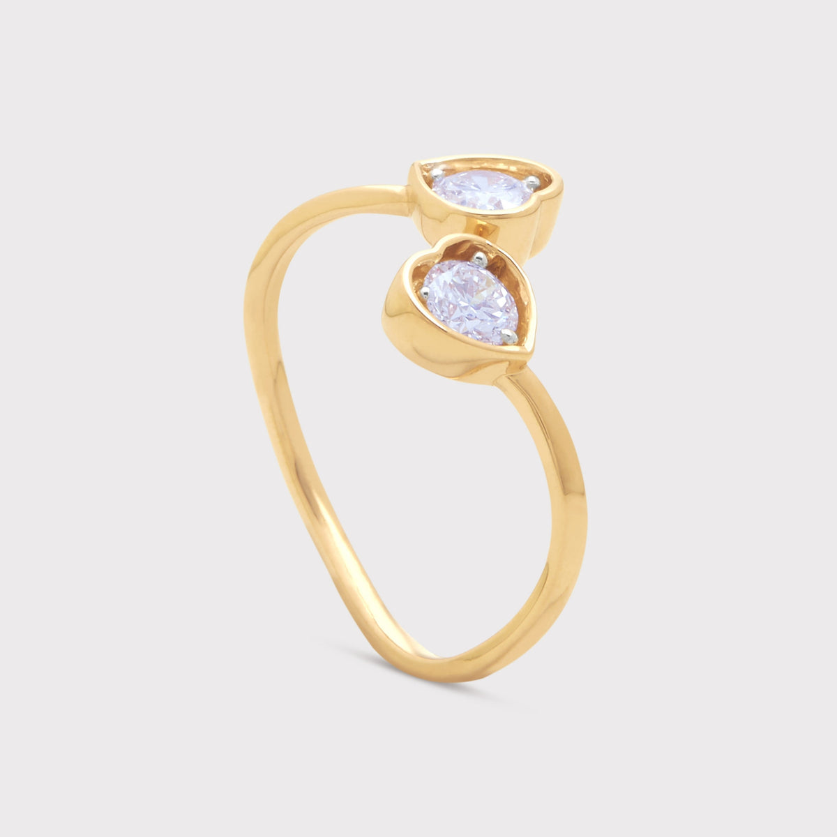Heartbound Diamond Ring