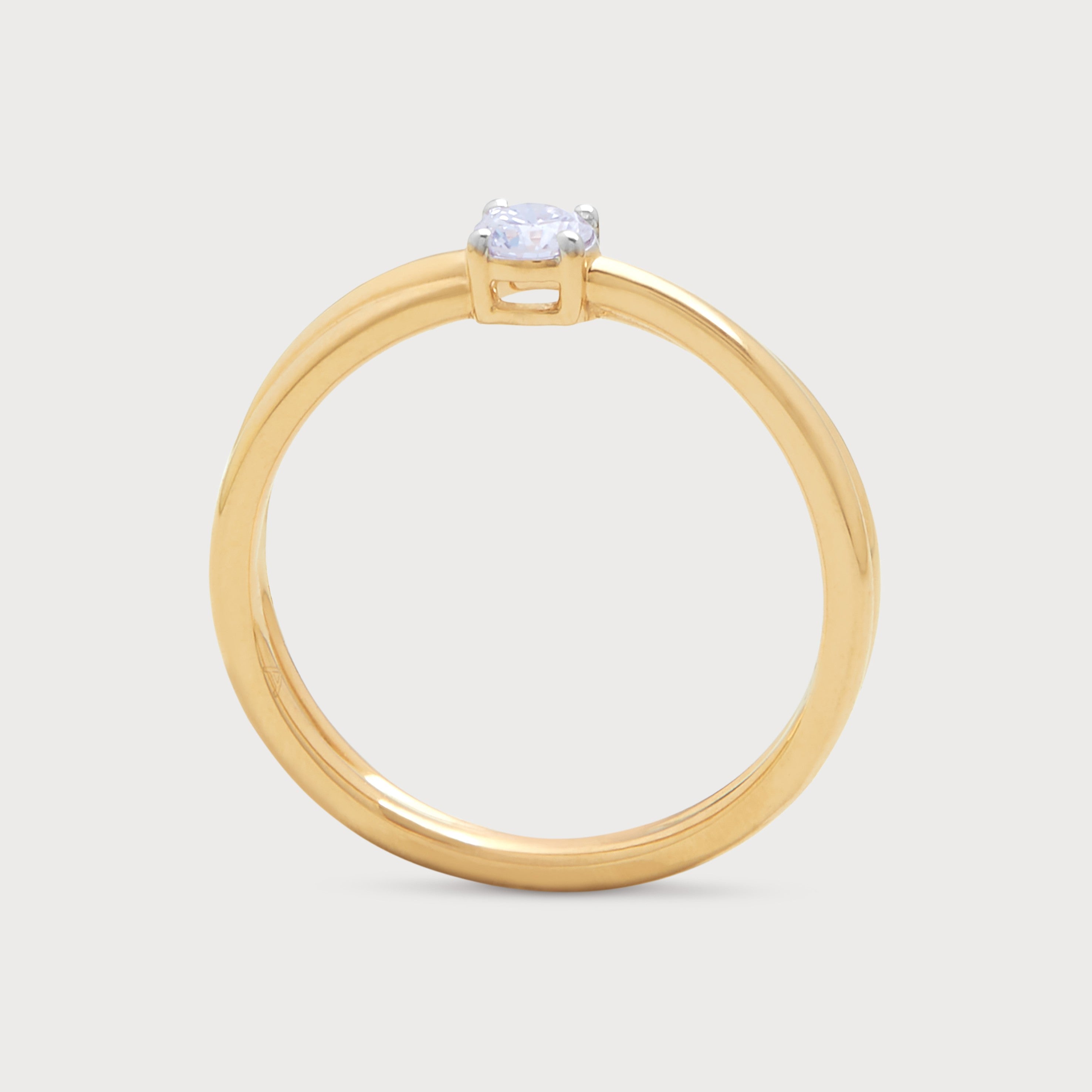 Duette Diamond Ring