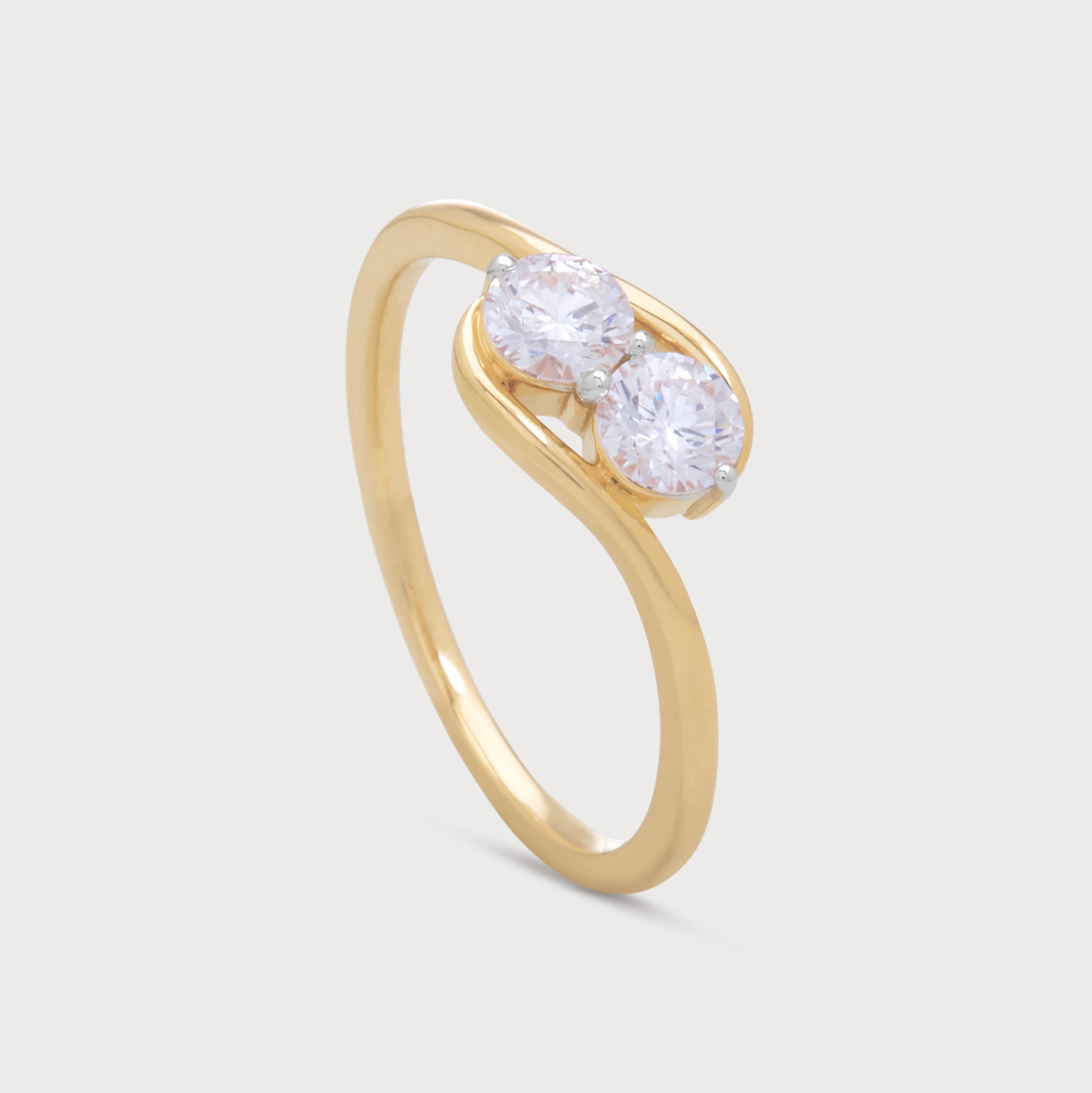 Sway Diamond Ring