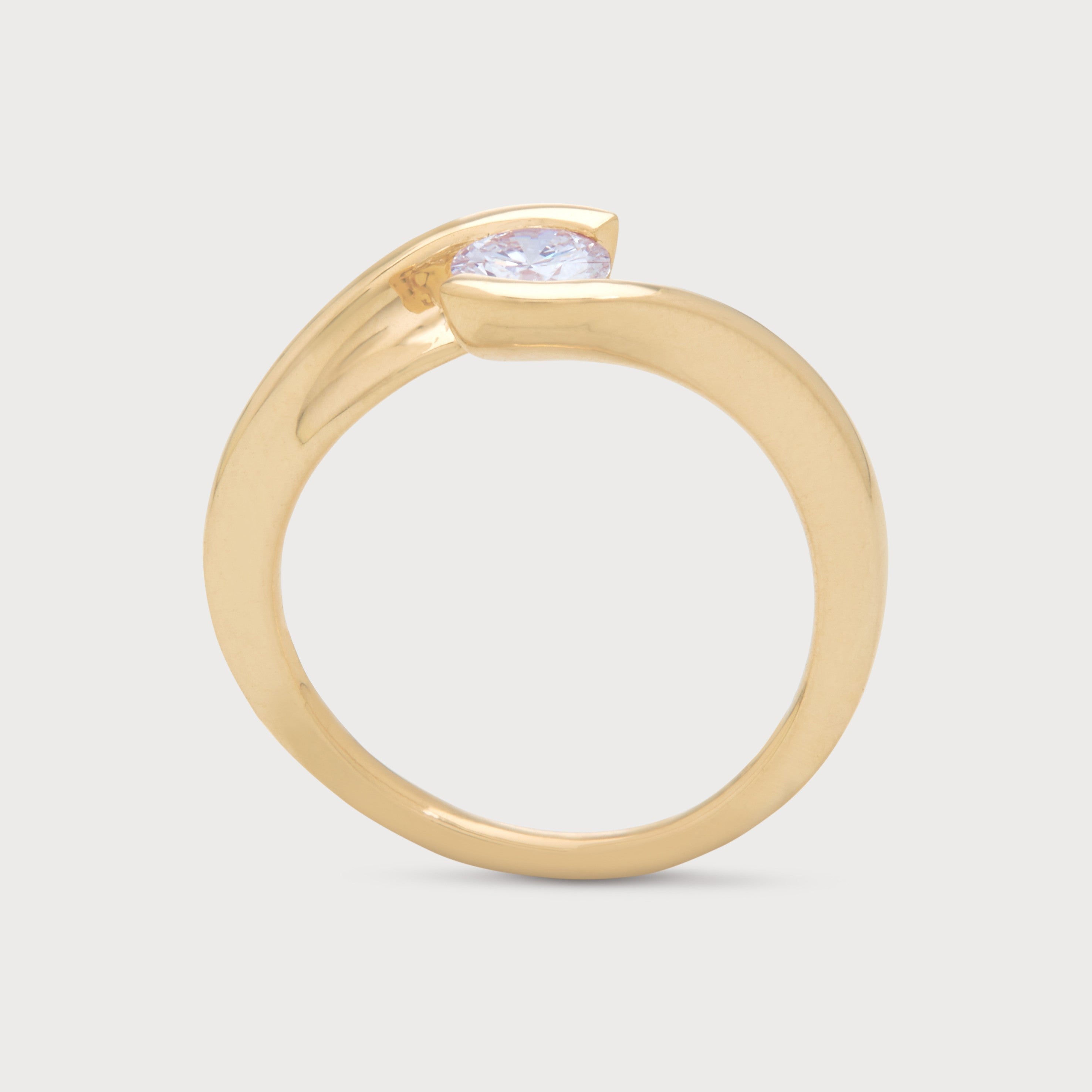 Enfold Diamond Ring