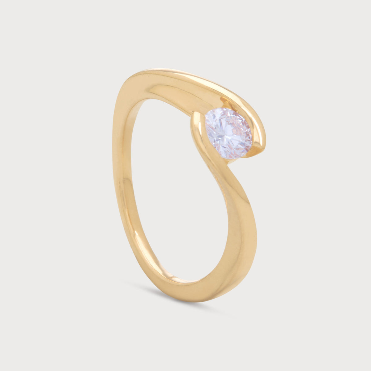 Enfold Diamond Ring