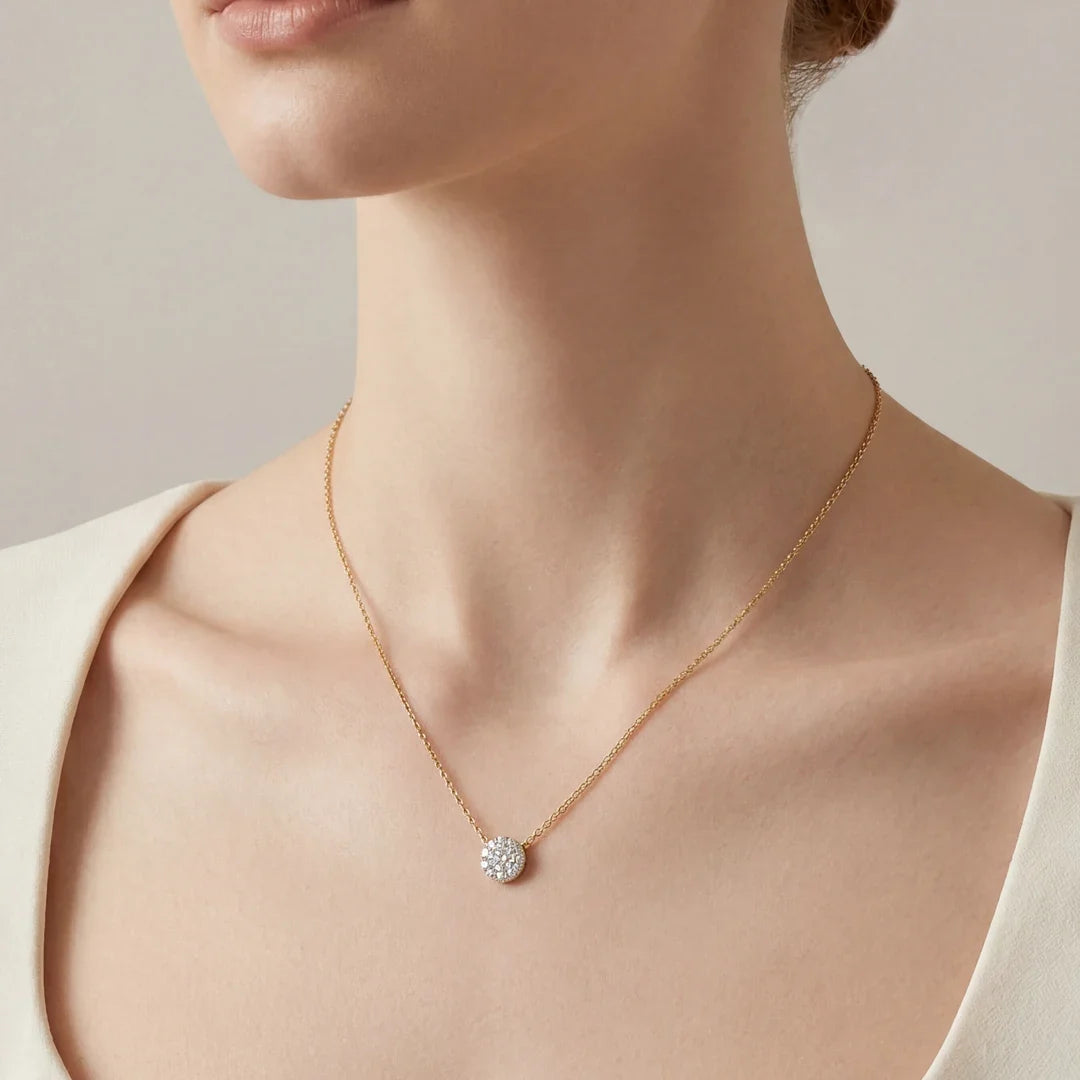 Goddess Diamond Necklace