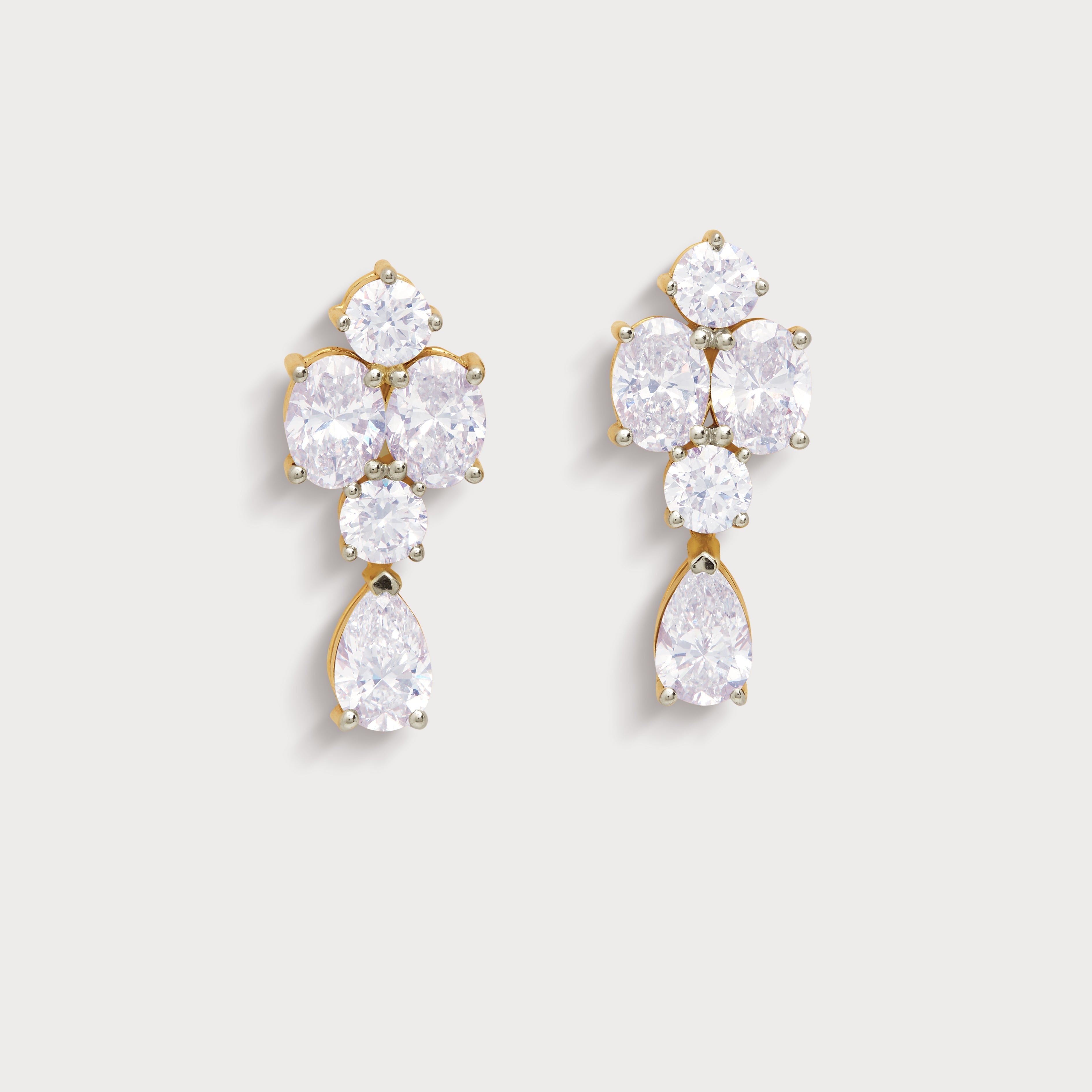 Alura Drop Diamond Earrings