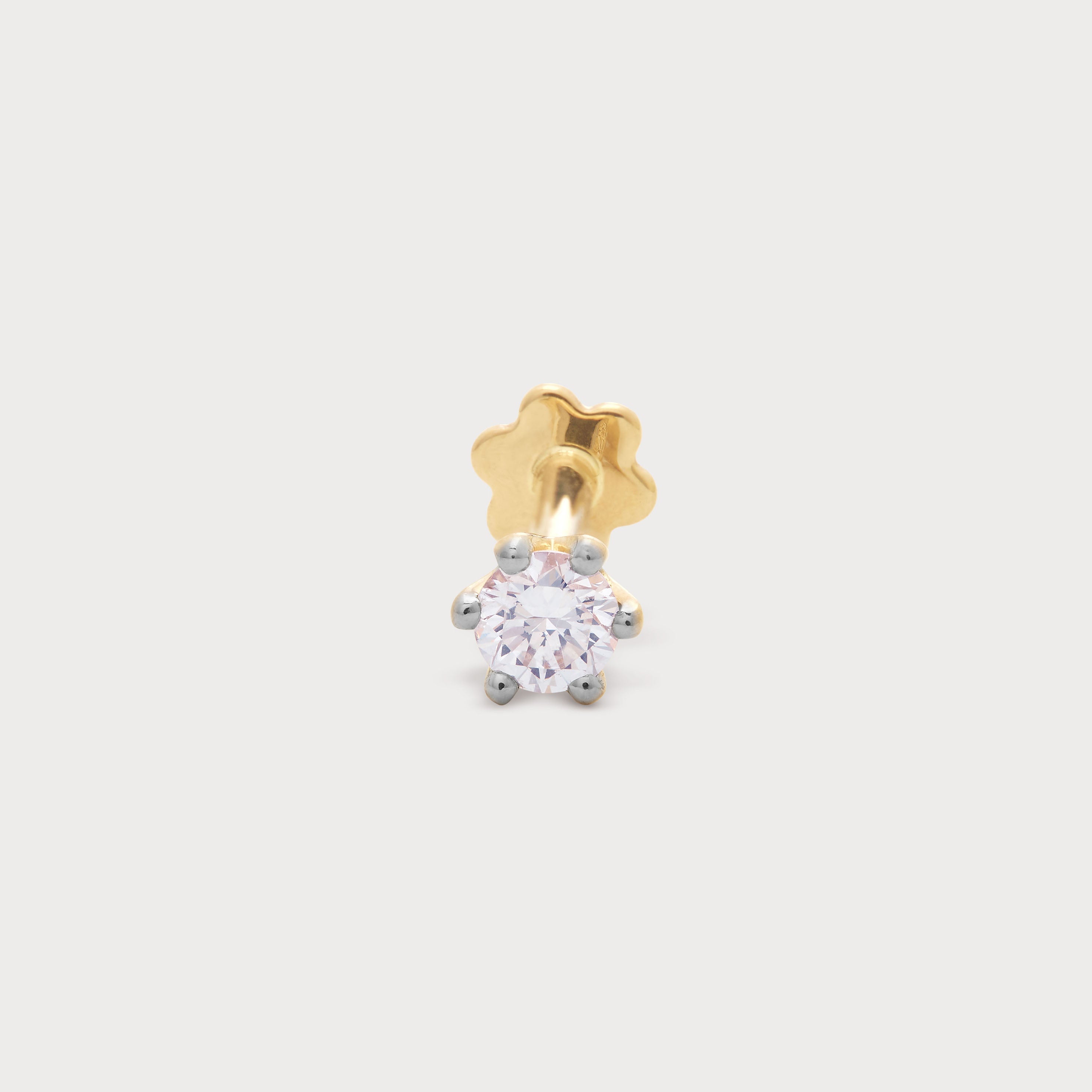 Solitary Diamond Nose Pin