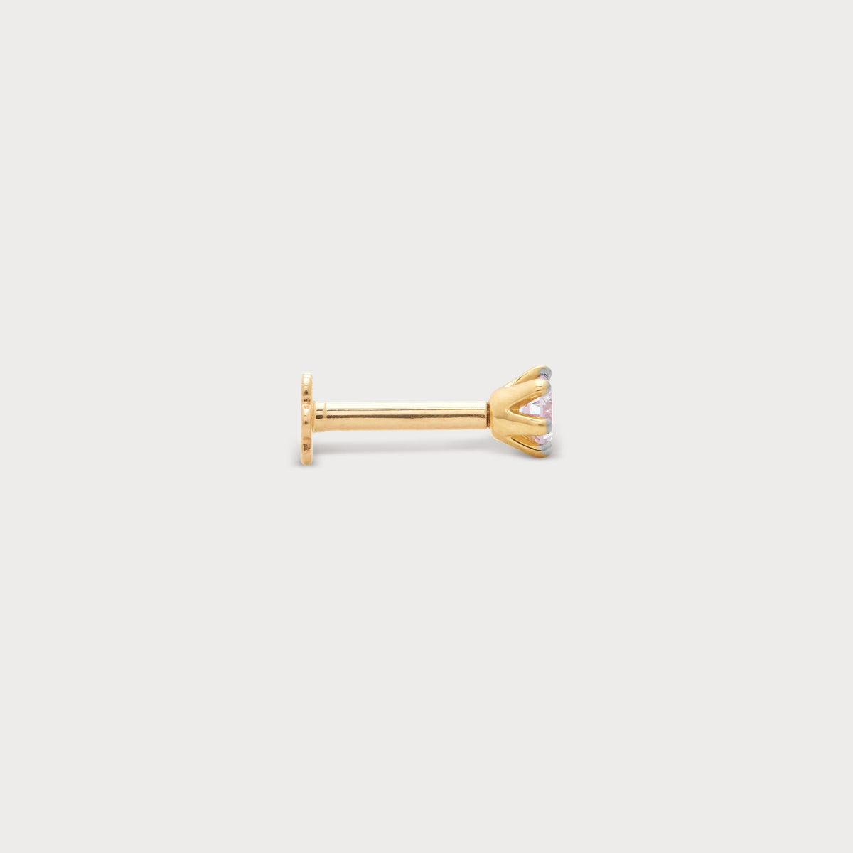 Solitary Diamond Nose Pin
