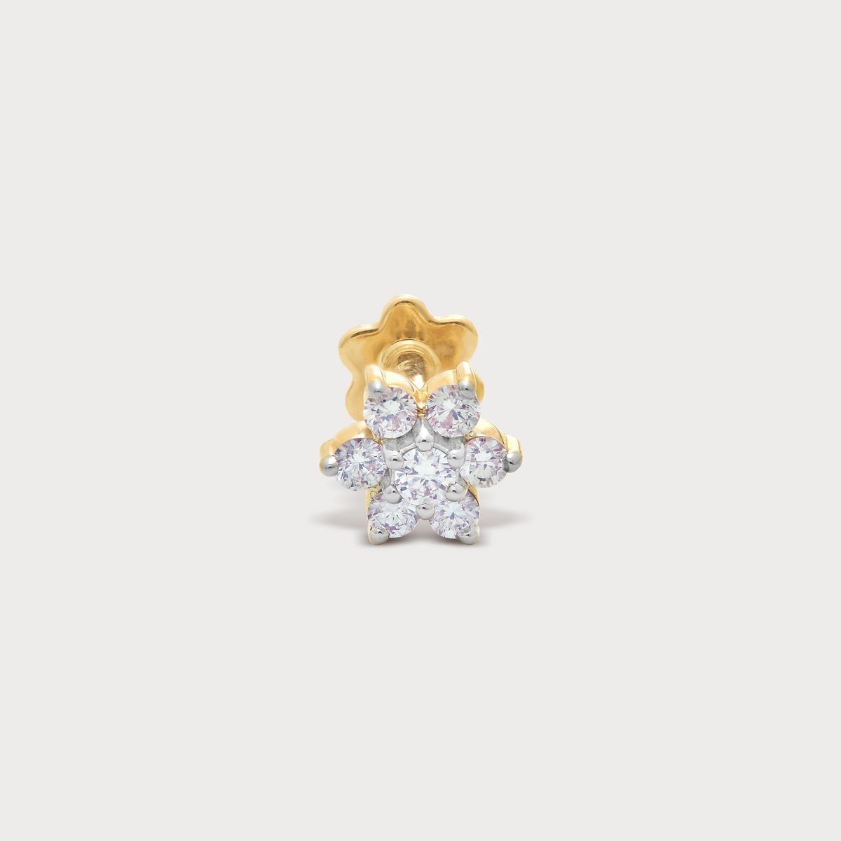 Blossom Diamond Nose Pin