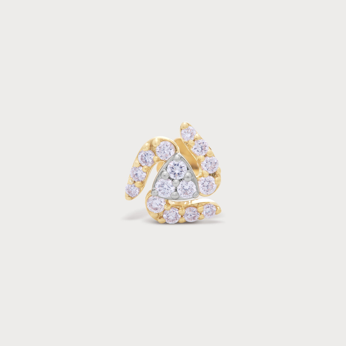 Triad Spark Diamond Nose Pin