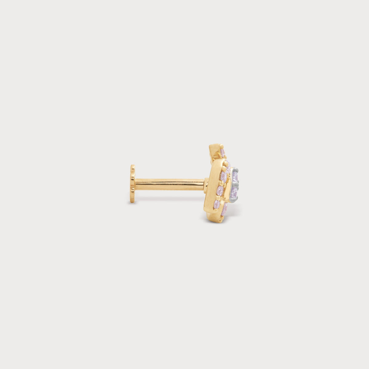 Triad Spark Diamond Nose Pin