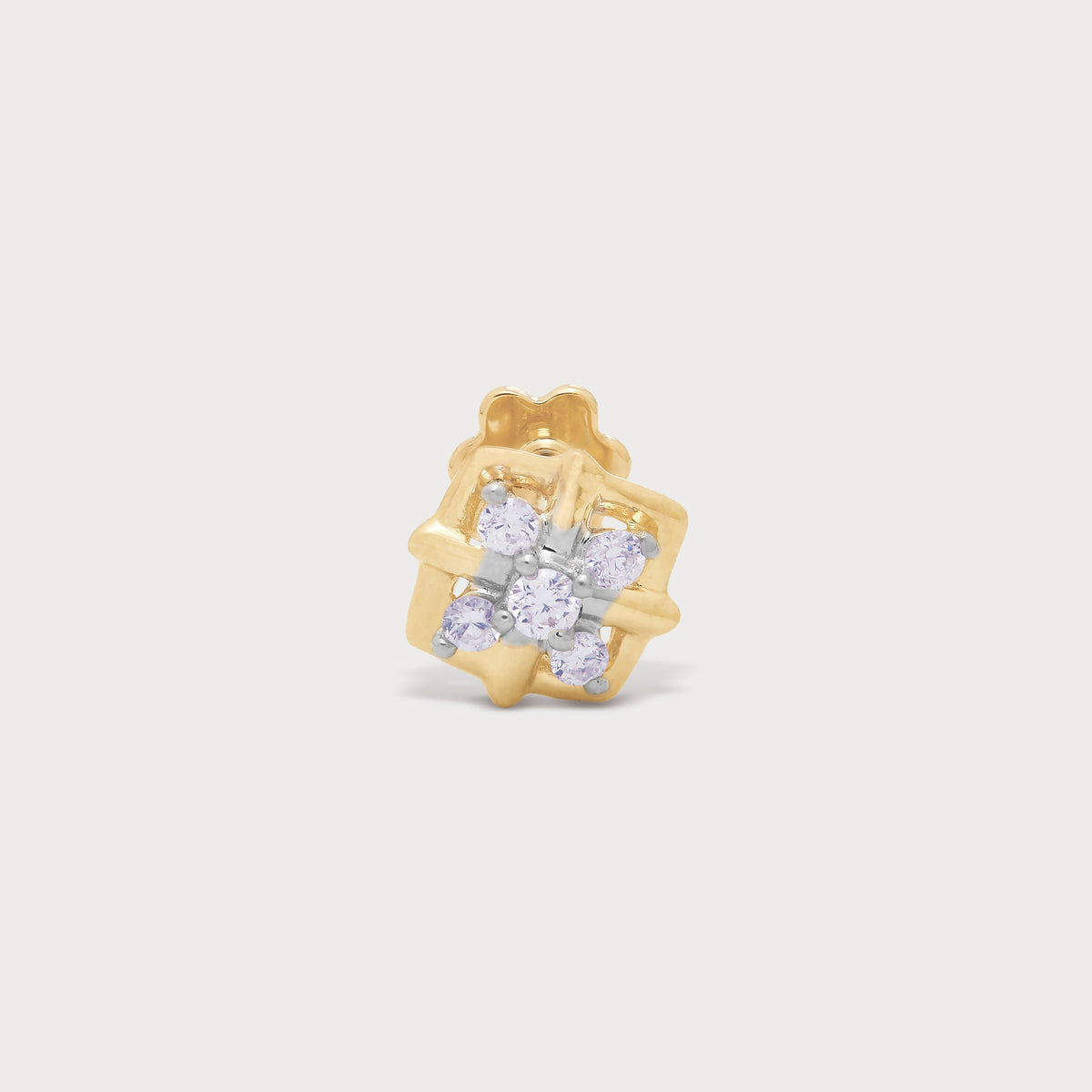 Quadrant Diamond Nose Pin